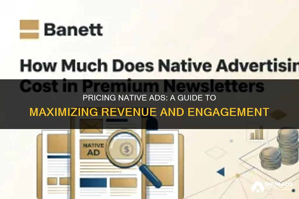 how much to charge for native advertising