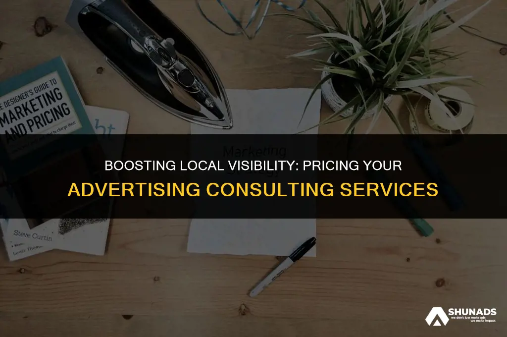 how much to charge local businesses for advertising consulting