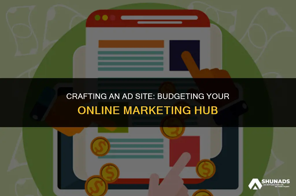 how much to create an advertisement website