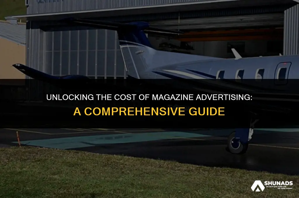 how much to have advertisment in magizine