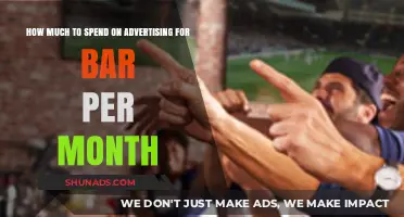 Boosting Your Bar's Buzz: A Guide to Monthly Advertising Budgets