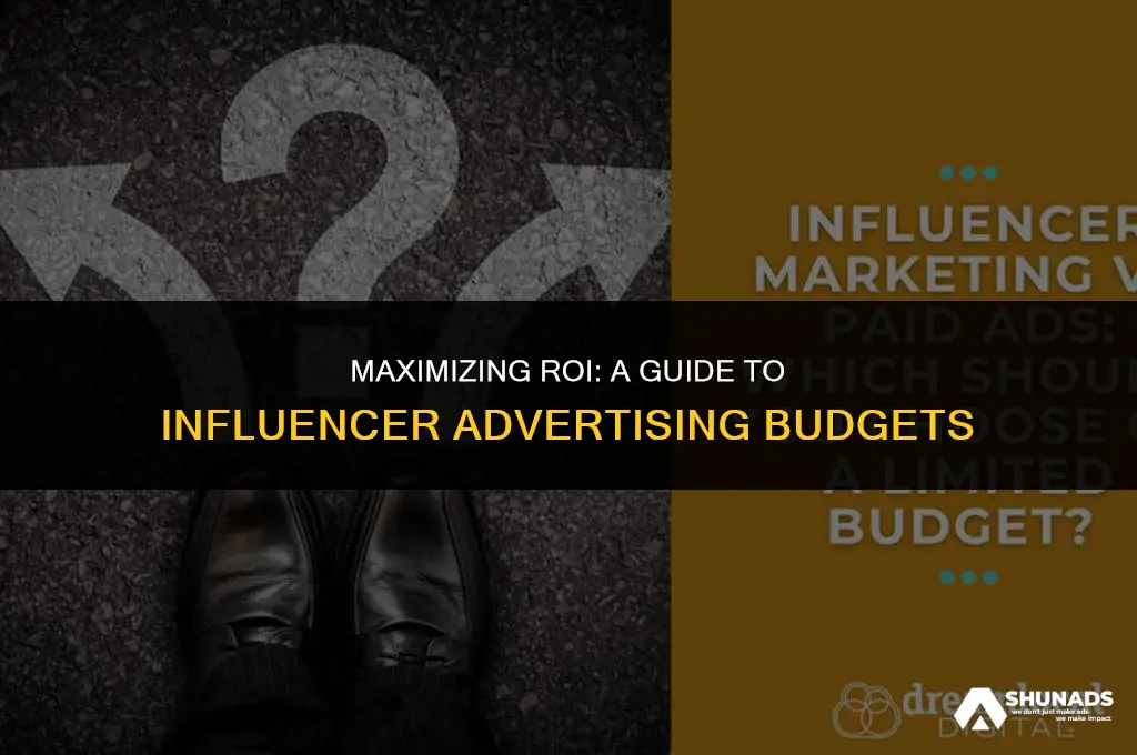 how much to spend on influencer advertising