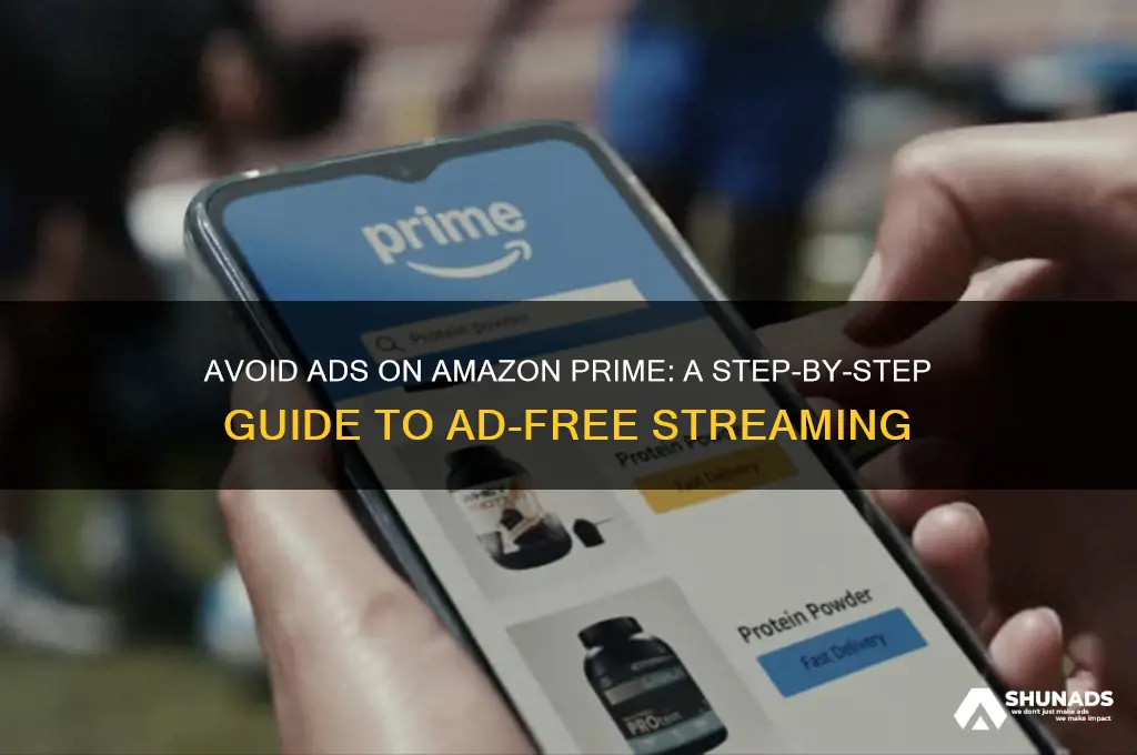 how not to get advertisements on amazonprime