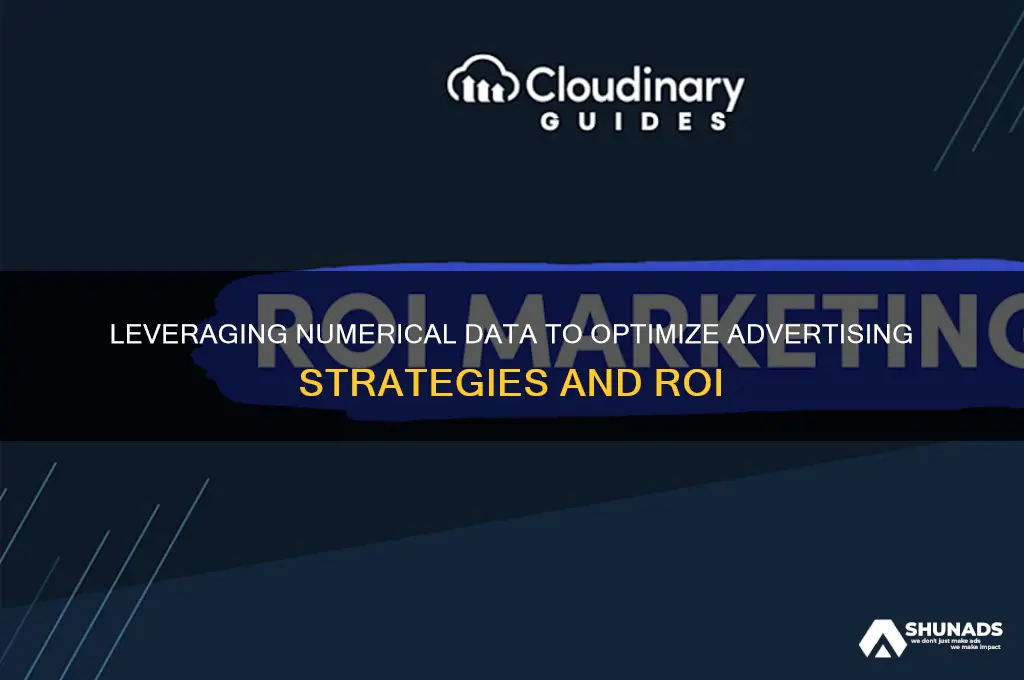 how numerical data is used in advertising