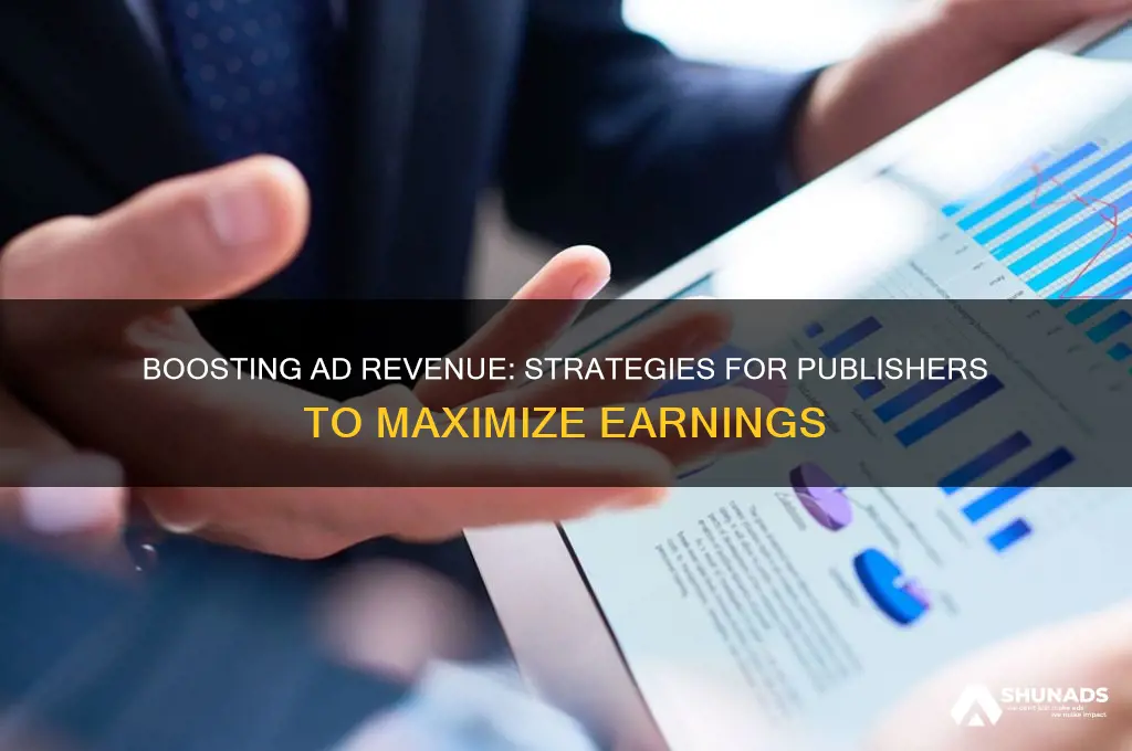 how publishers can increase advertising revenue