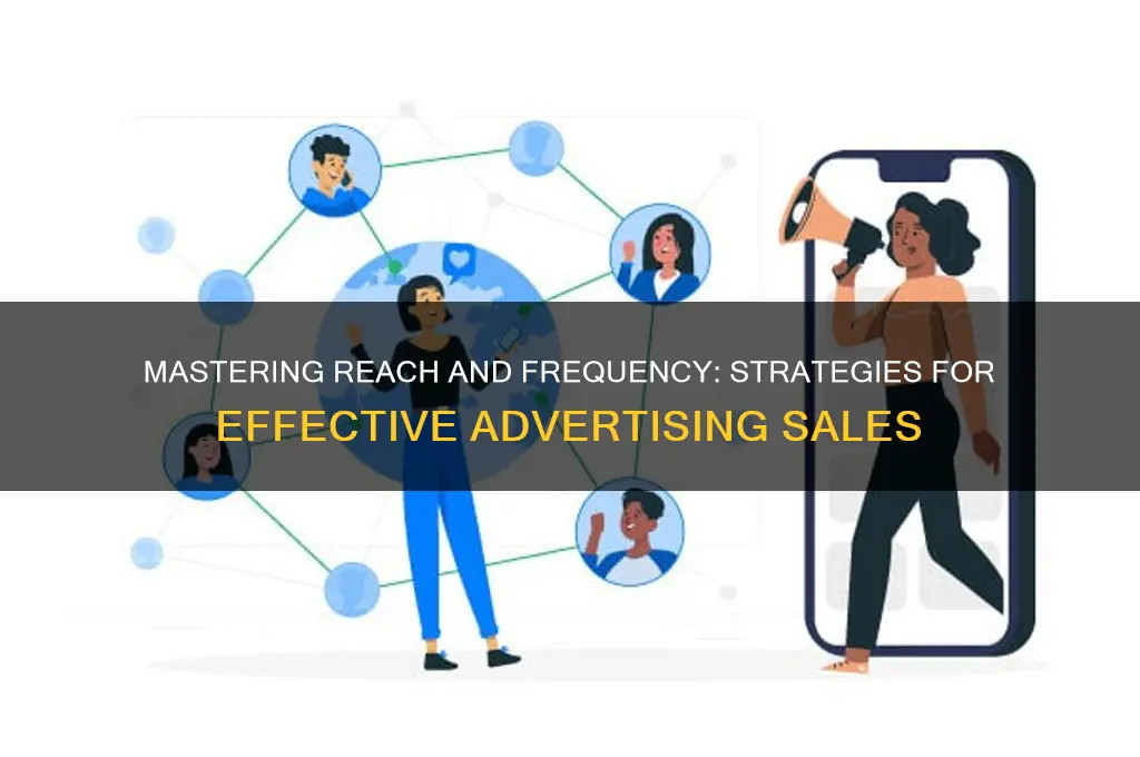 how reach and frequency are used to sell advertising