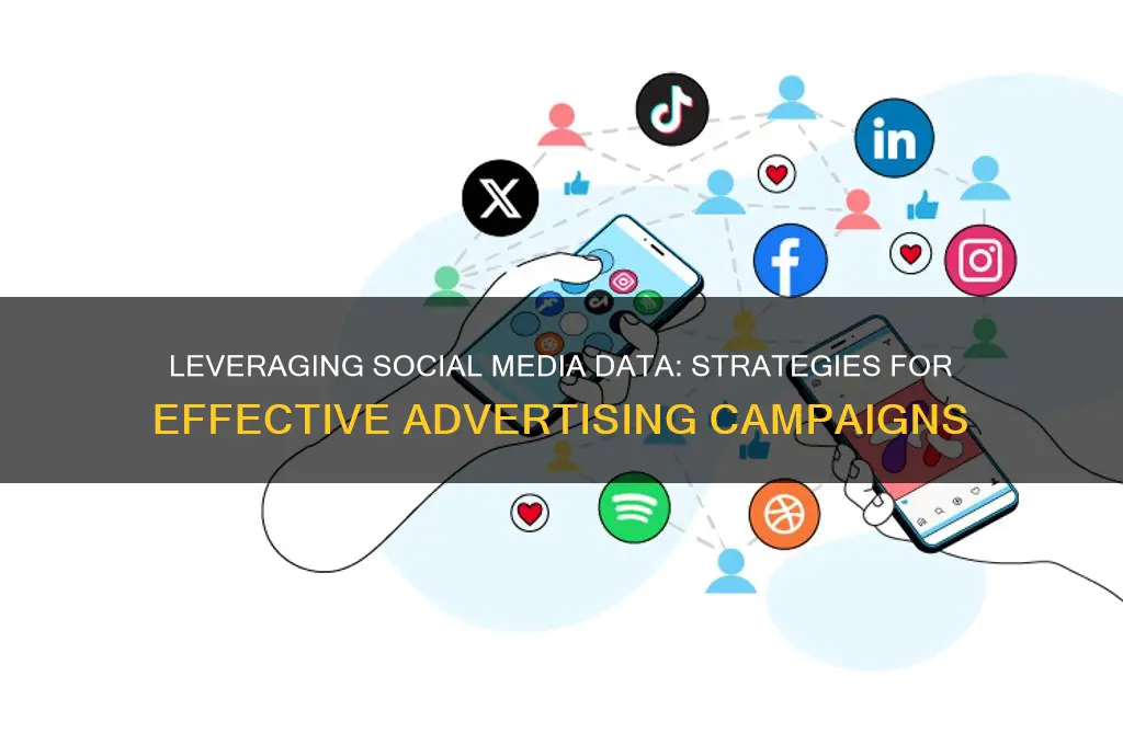 how should advertisers use data from social media marketing