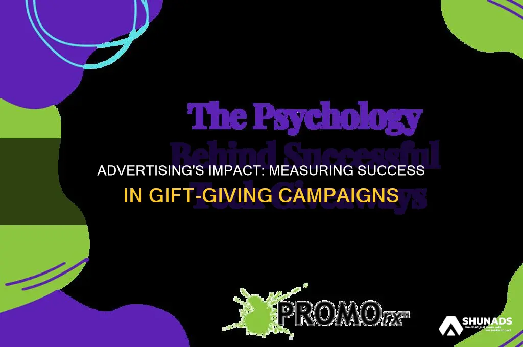 how successful is advertising in getting a gift