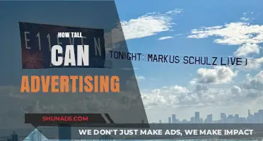 Maximizing Reach: How Tall Can Advertising Go in Modern Marketing?