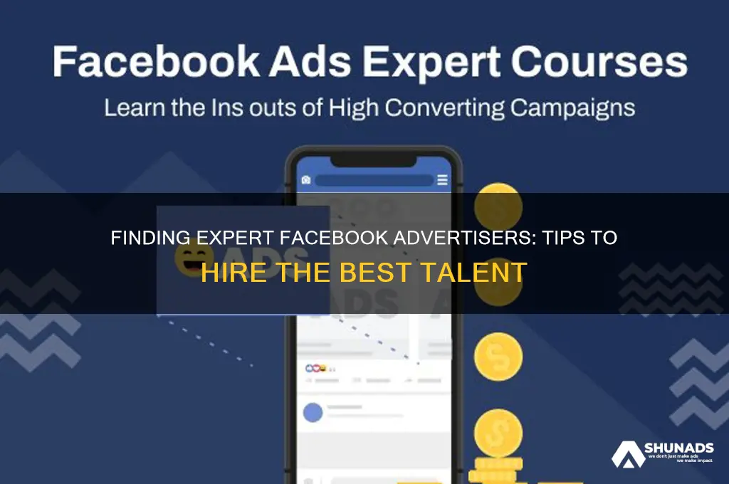 how tcan i find somonone good at facebook advertising