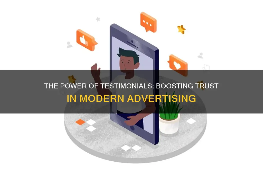 how testomonials are used in advertising