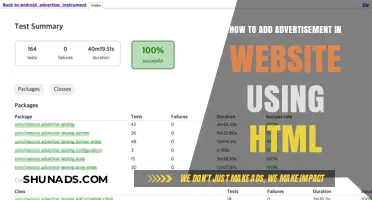 Integrating Ads in Your Website: A Simple HTML Guide