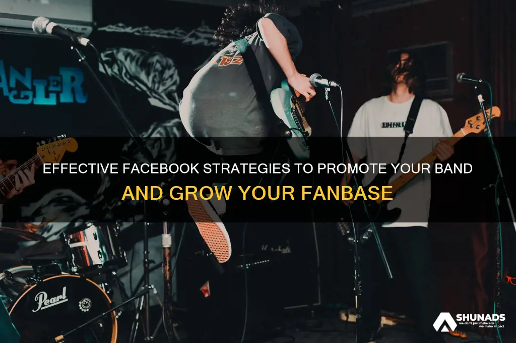 how to advertise a band on facebook