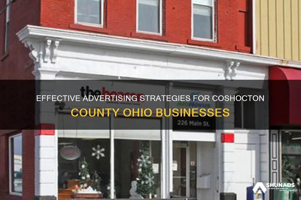 how to advertise a business in coshocton county ohio