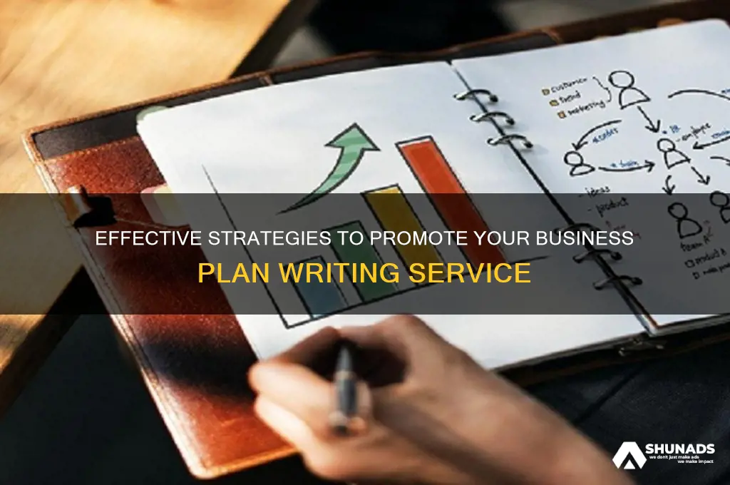 how to advertise a business plan writing service
