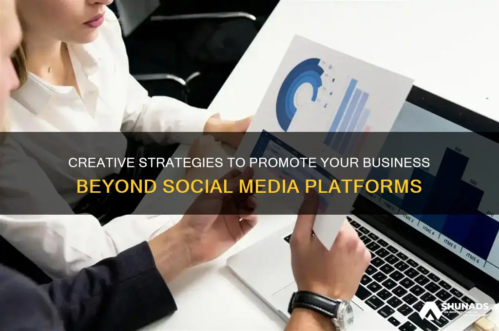 how to advertise a business without social media