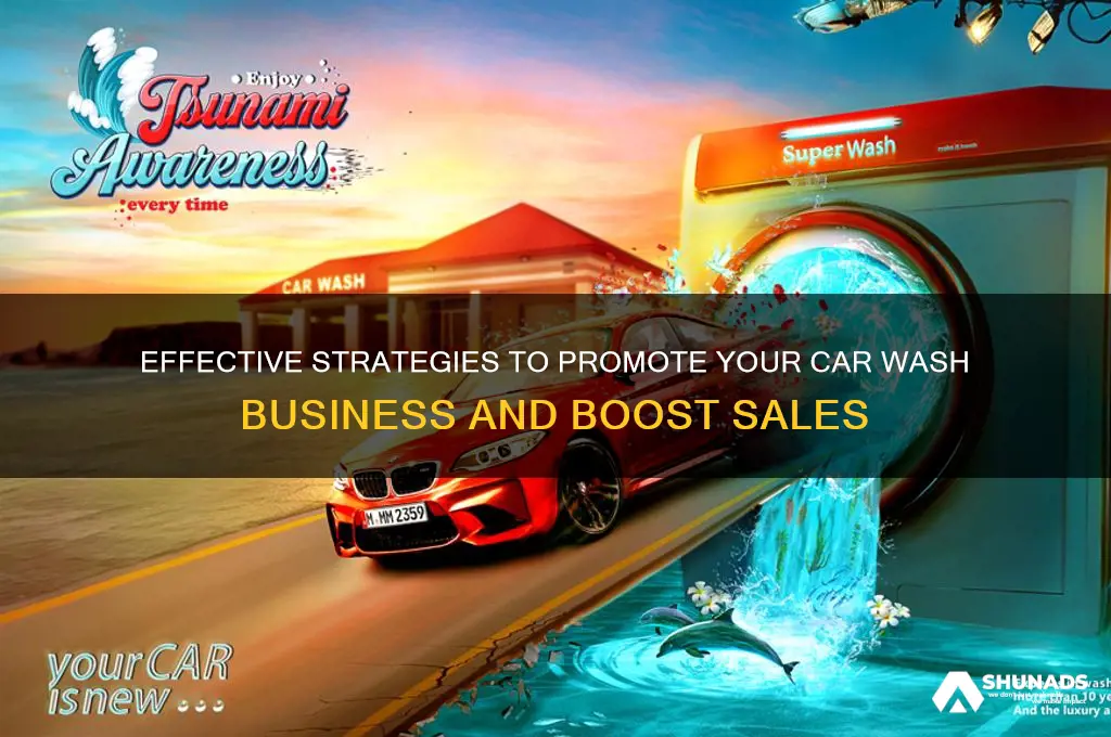how to advertise a car wash business