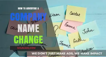 Rebranding Success: Effective Strategies to Advertise Your Company Name Change