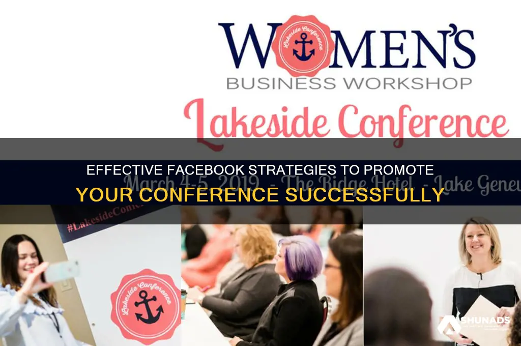 how to advertise a conference on facebook