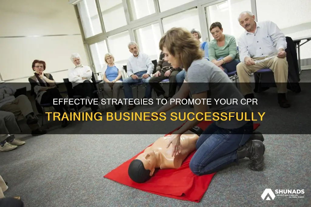 how to advertise a cpr business