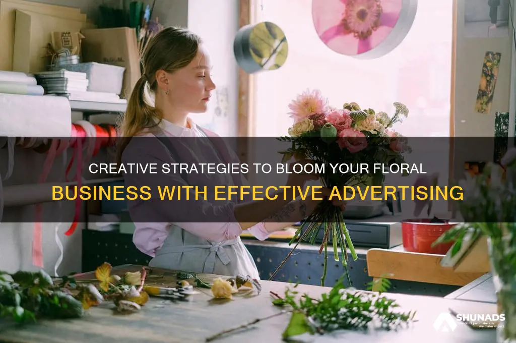 how to advertise a floral business
