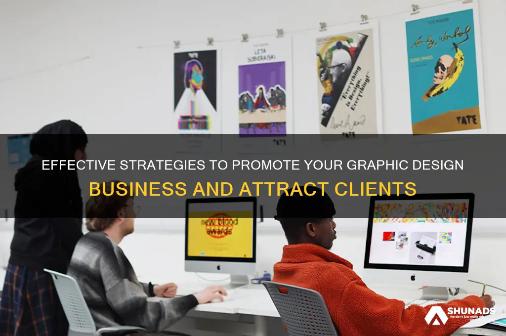 how to advertise a graphic design business