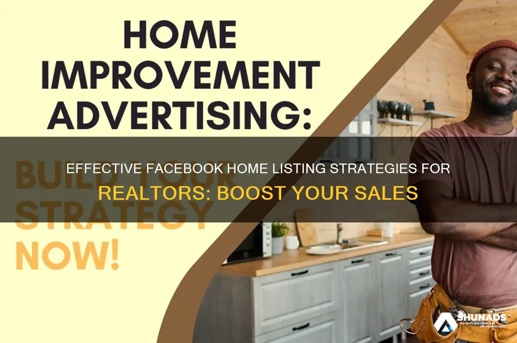 how to advertise a home on facebook as a realtor