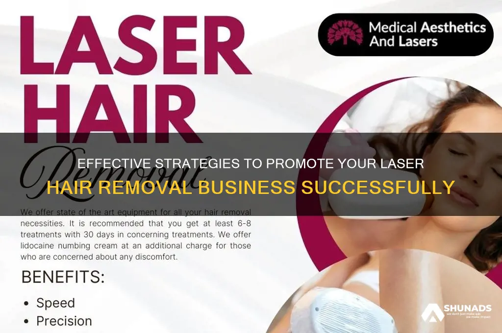 how to advertise a laser hair removal business