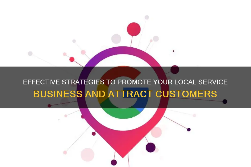 how to advertise a local service business