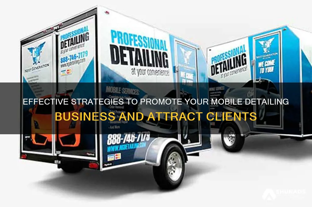 how to advertise a mobile detailing business