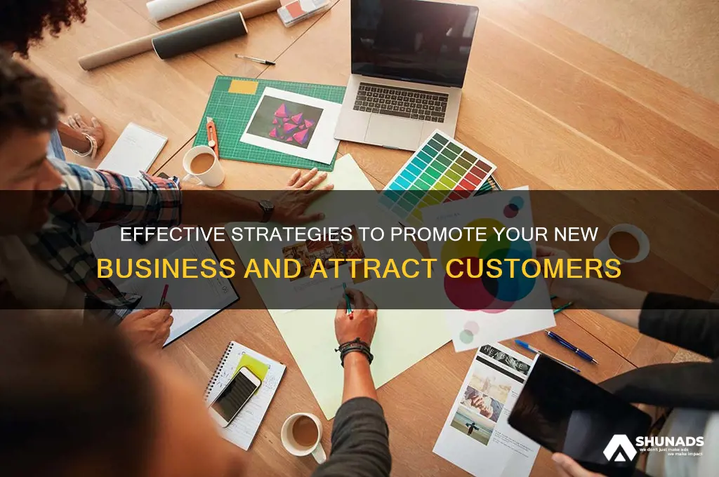 how to advertise a new business