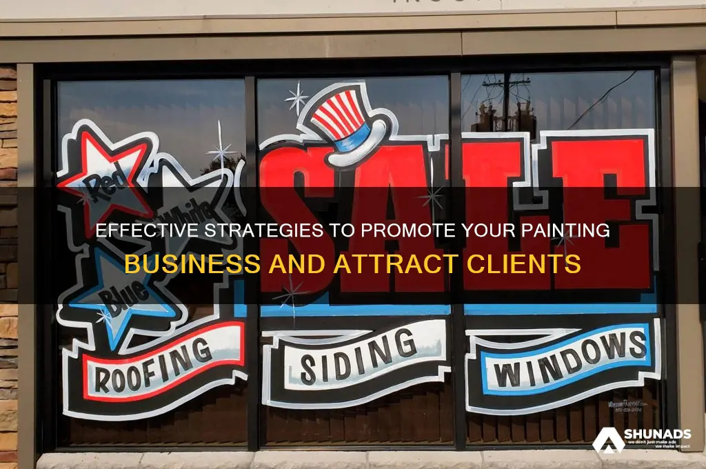 how to advertise a painting company