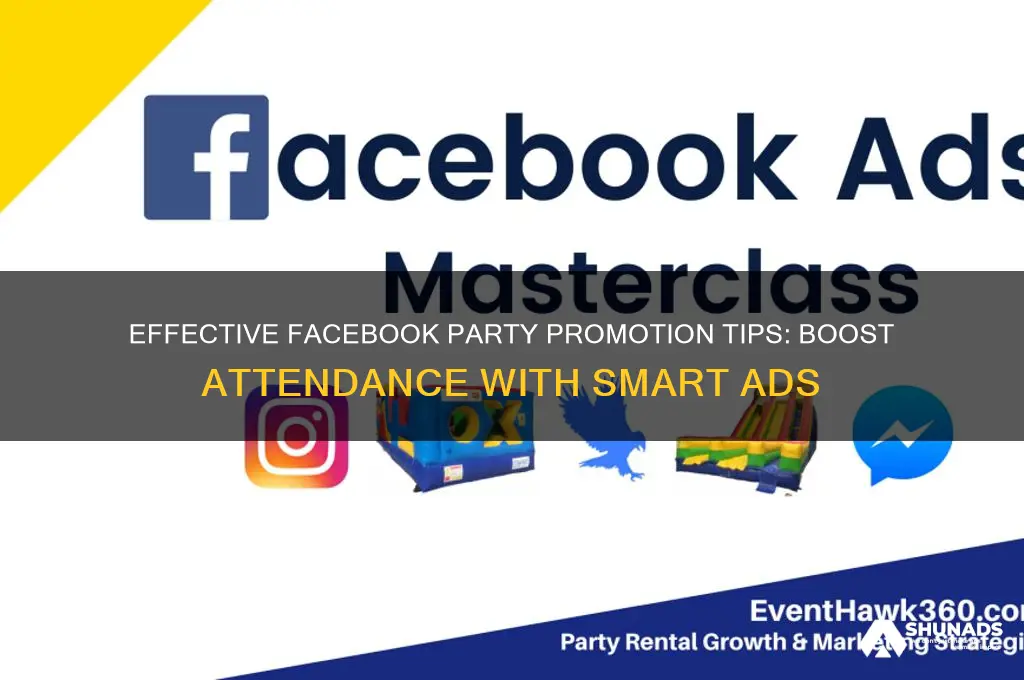 how to advertise a party on facebook