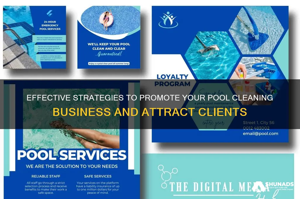 how to advertise a pool cleaning business
