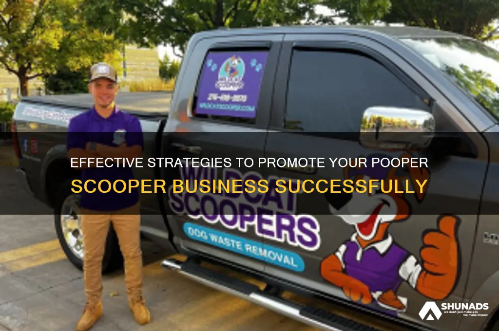 how to advertise a pooper scooper business