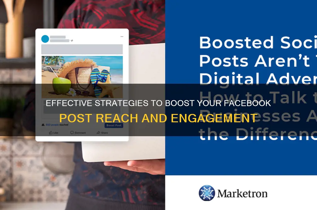 how to advertise a post on facebook