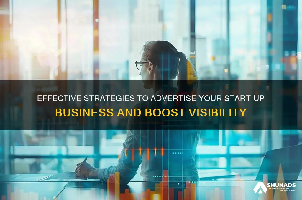 how to advertise a start up business