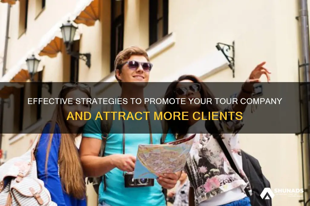 how to advertise a tour company