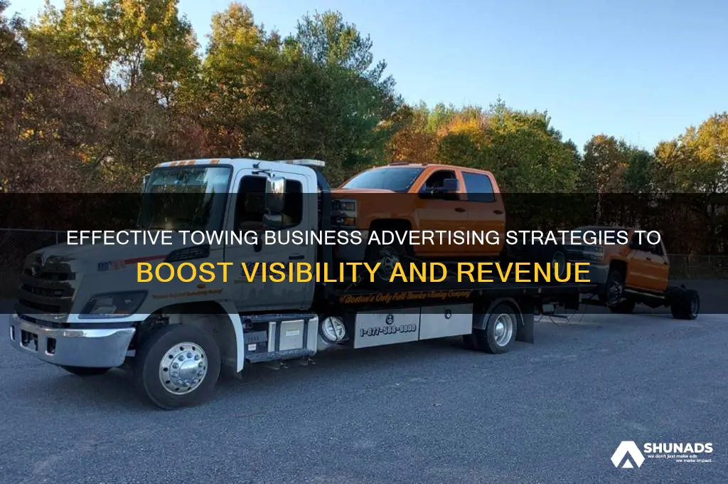 how to advertise a towing business
