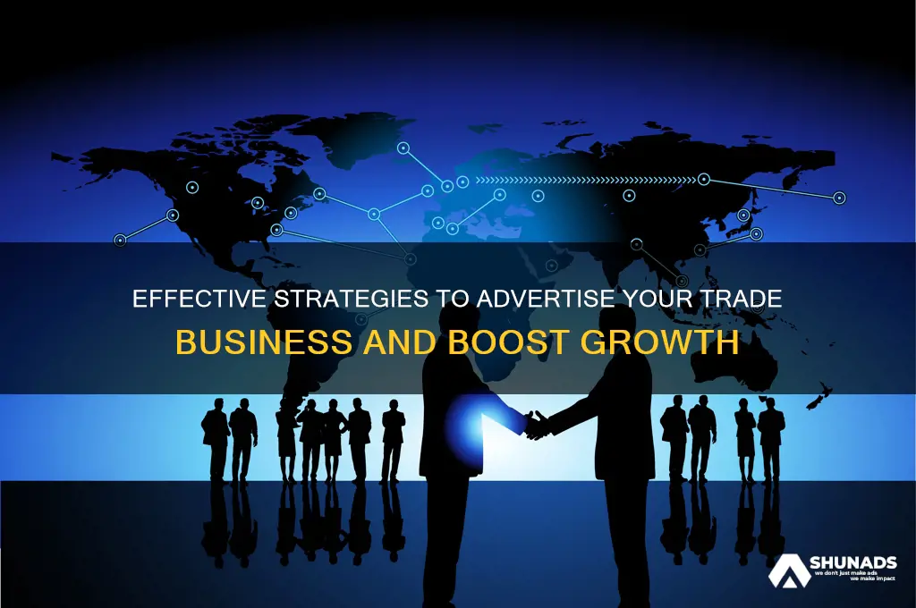 how to advertise a trade business