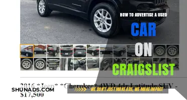 Sell Your Used Car Fast: Effective Craigslist Advertising Tips