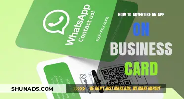 Creative Tips to Promote Your App Effectively on Business Cards