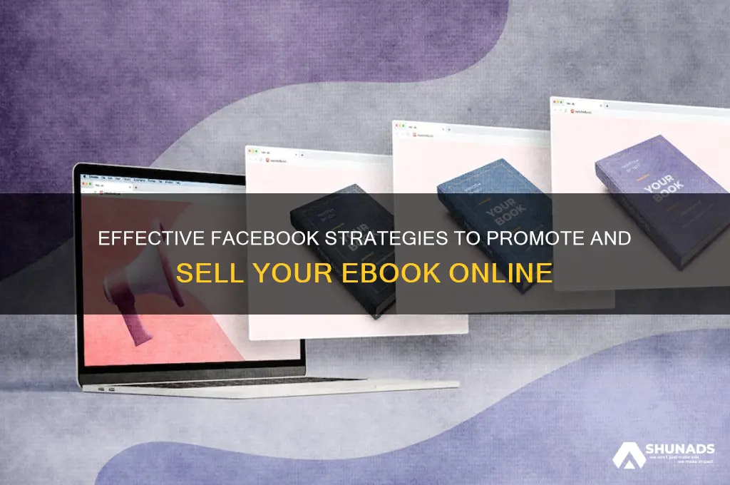 how to advertise an ebook on facebook