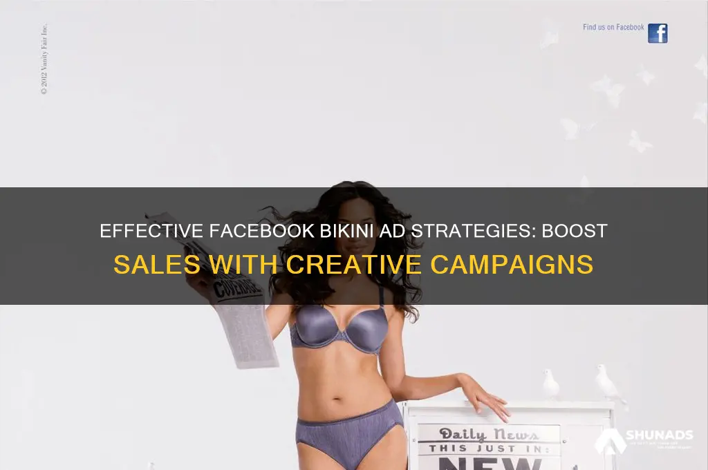 how to advertise bikinis on facebook