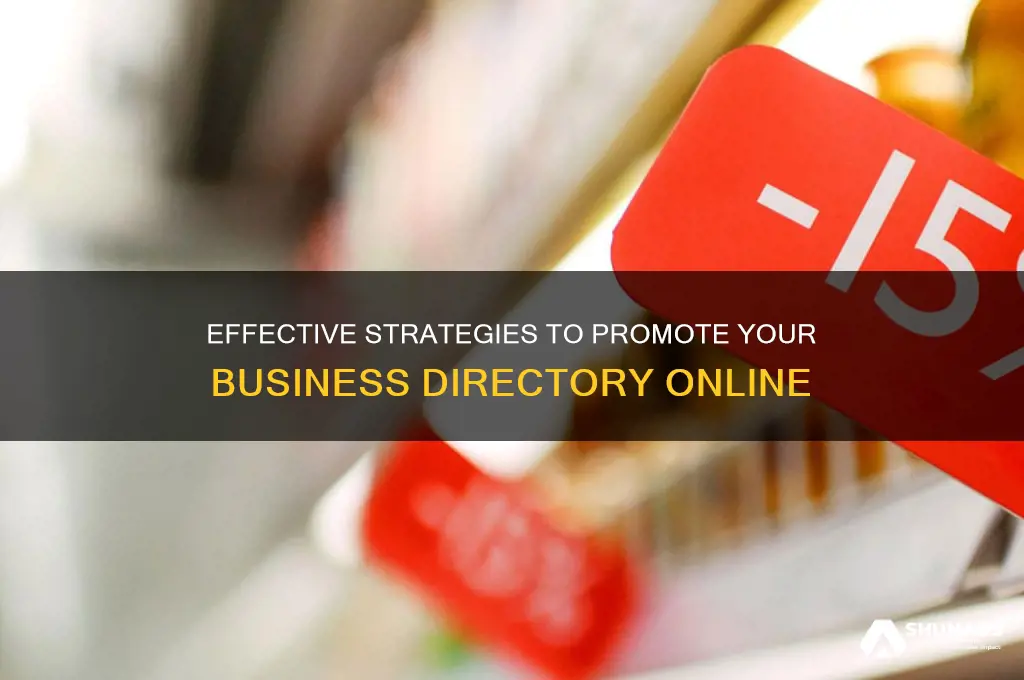 how to advertise business directories