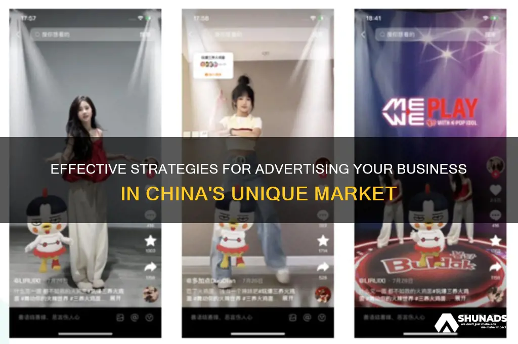 how to advertise business in china