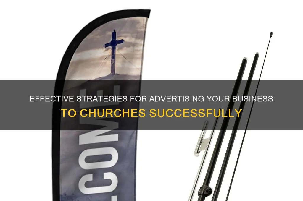 how to advertise business to churches