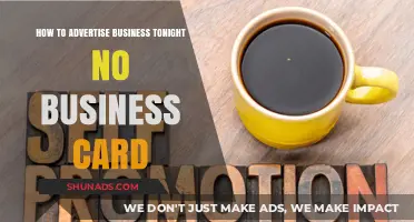 Creative Ways to Promote Your Business Tonight Without a Business Card