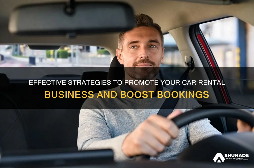 how to advertise car rental business