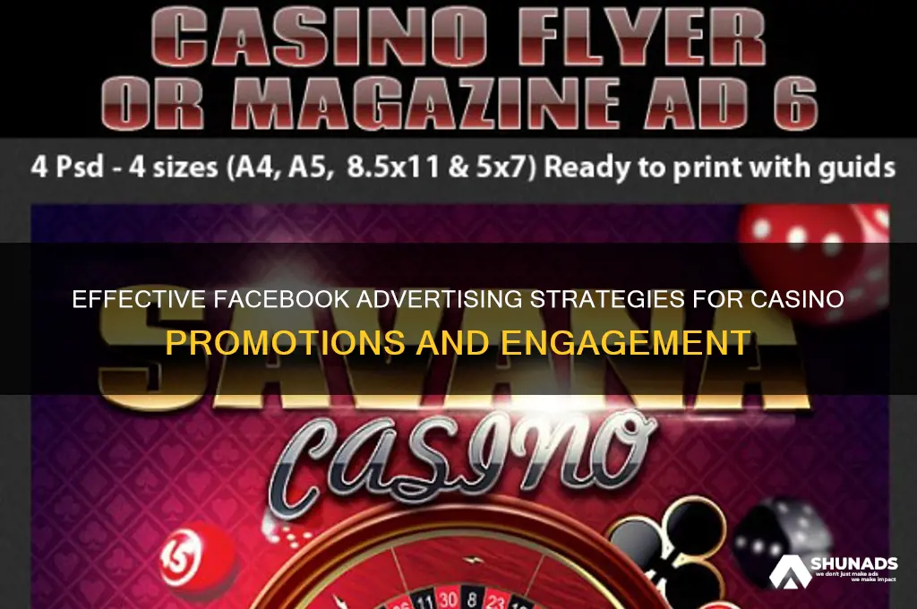 how to advertise casino on facebook